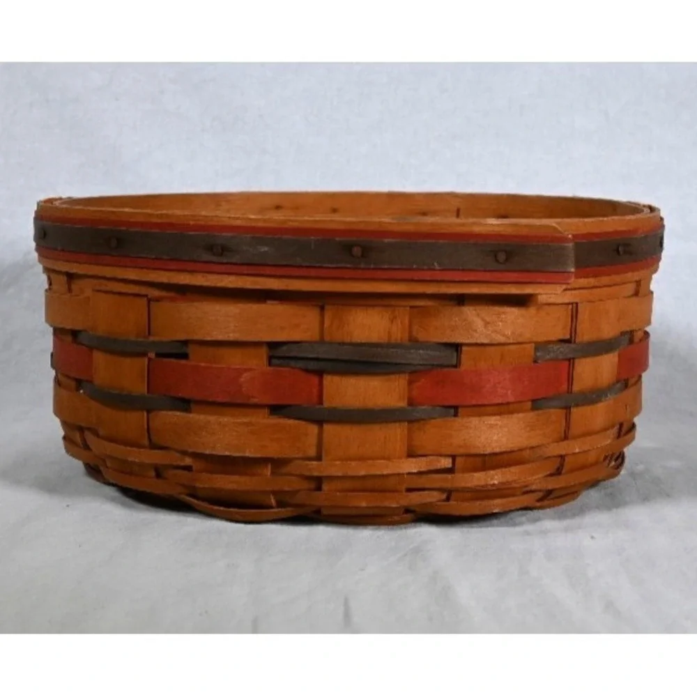 Longaberger Crisco American Cookie Celebration Basket 1992 Vintage No Handle